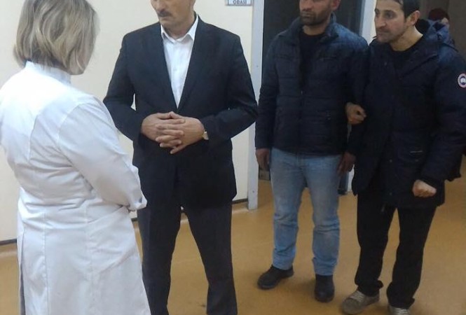 Belediye Başkanımız Terör Saldırısından Yaralı Kurtulan Muammer ATEŞ i Ziyaret Etti