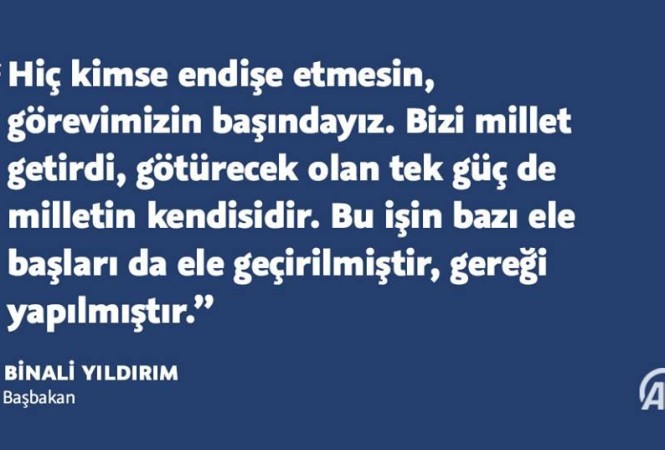 Türkiye Cumhuriyeti Hükümeti Görevinin Başındadır