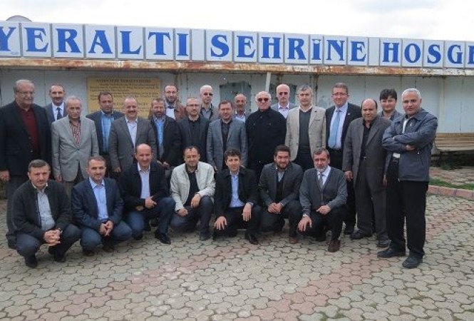 Dekanlar Aydıntepe Yeraltı Şehri'ndeydi