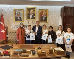 Başkanla Fotoğraflar